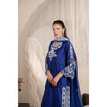 Nazneen Silk Blue