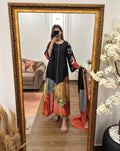 Raya Printed Silk Kaftan