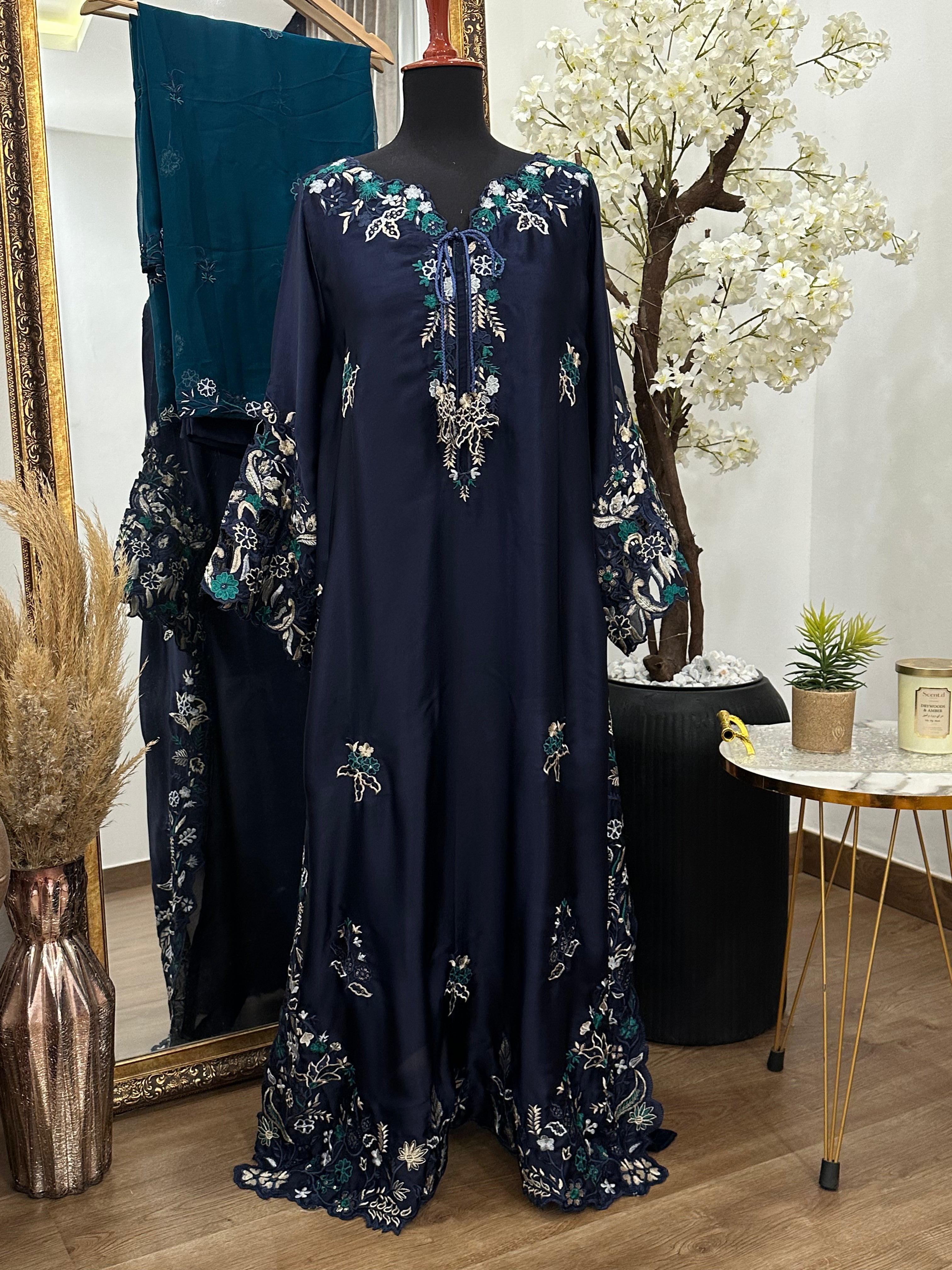 Ruby kaftan Navy Blue