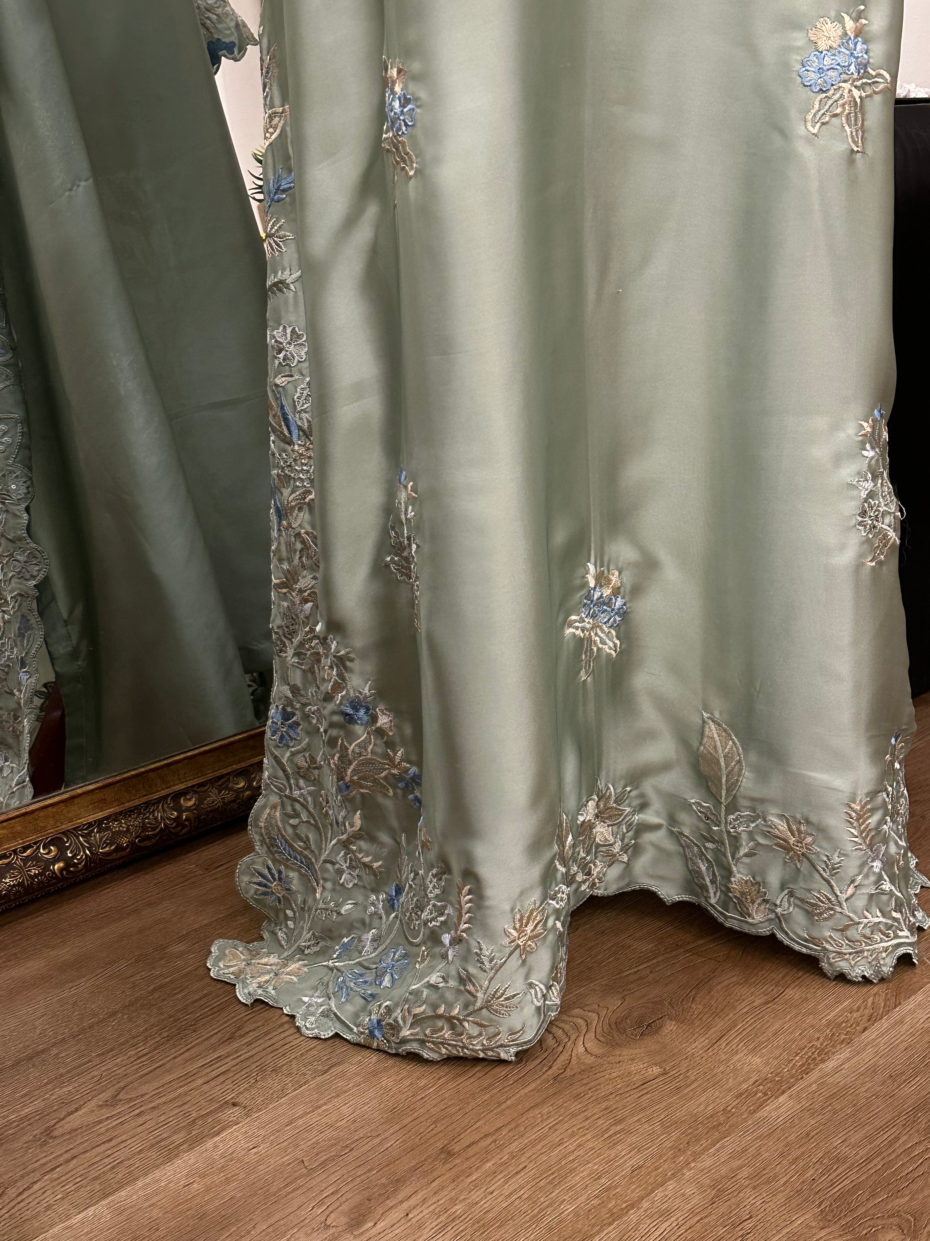 Ruby kaftan Mint Green