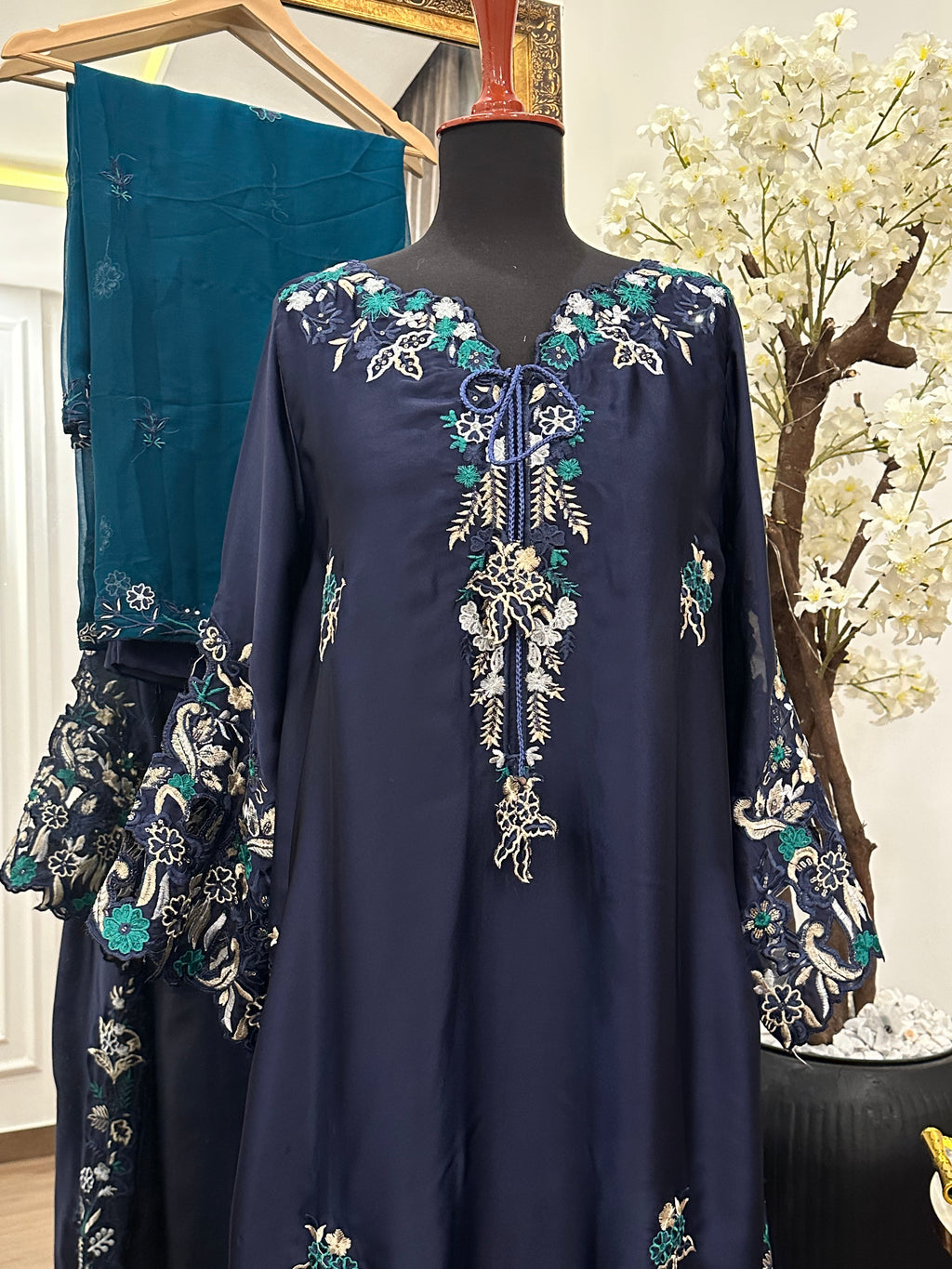 Ruby kaftan Navy Blue